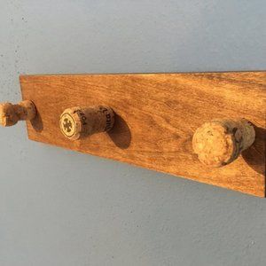Handmade Cork Hanger/Organizer - Coat, jewelry etc
